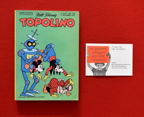 Topolino 623 con tagliando - topolino,