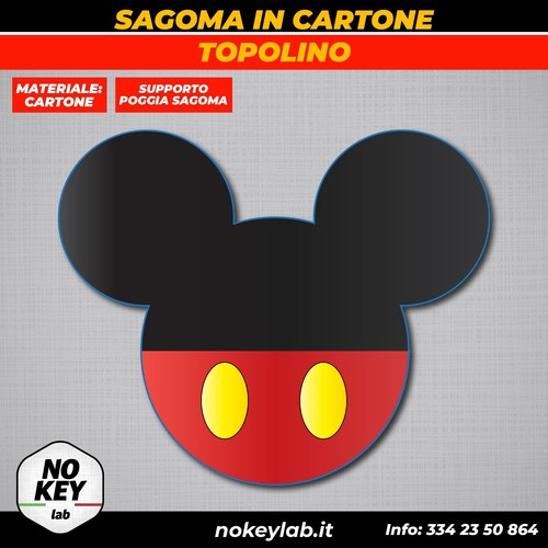 Topolino disney sagoma cartone - topolino,