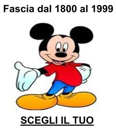 Topolino nuovi fascia - nuovi,