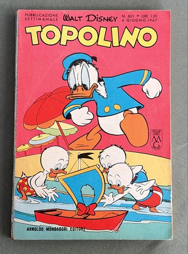 Topolino libretto 601 del - libretto,