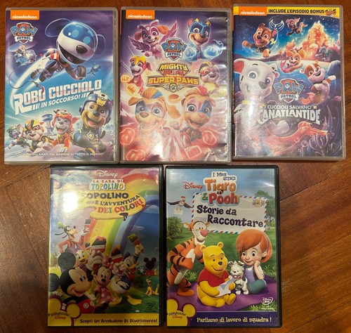Lotto dvd bambini paw patrol - dvd, bambini: