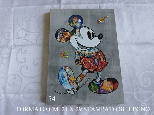 Quadro topolino stampato - topolino,