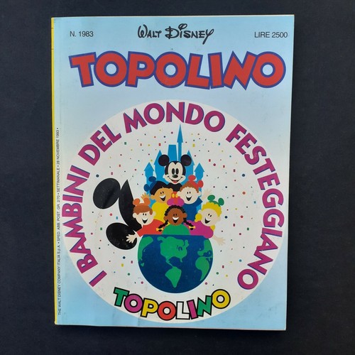 Topolino 1983 bambini - topolino, del