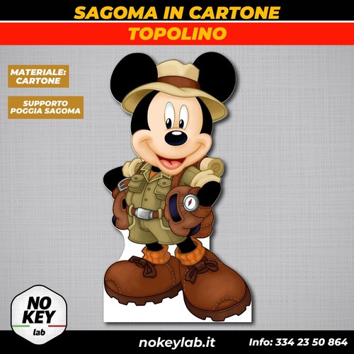 Topolino disney sagoma - topolino, cartone