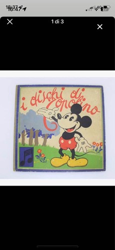 Disco topolino 1940 - disco,